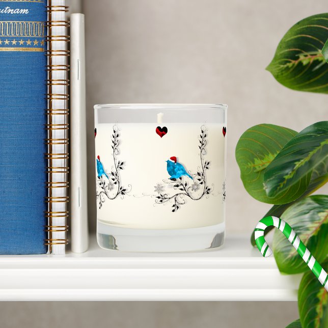 Bluebird at Christmas Scented Candle (Creator Uploaded)
