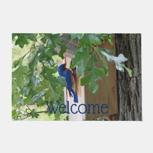 Bluebird at Home Doormat