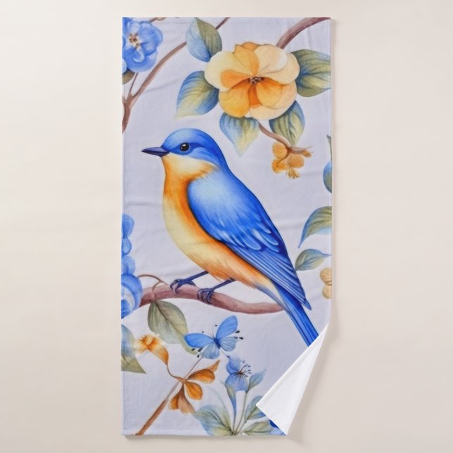 Bluebird Bath Towel Set (Bath Towel)