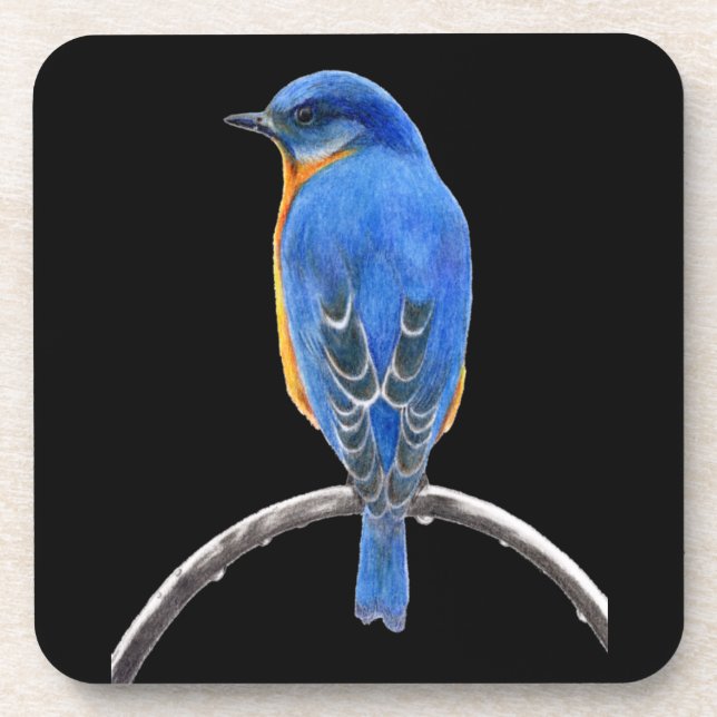 Bluebird Beverage Coaster (Front)