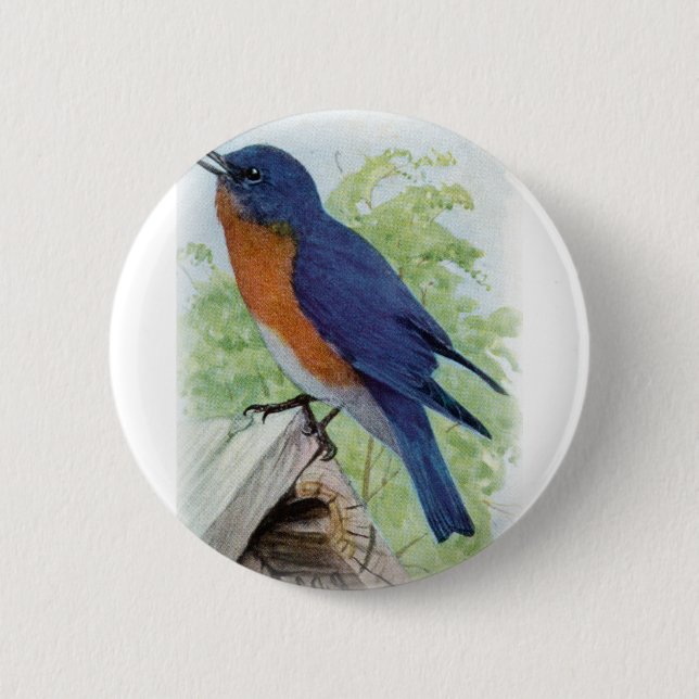 Bluebird Button (Front)
