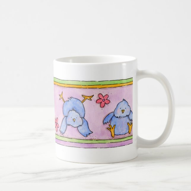 Bluebird Coffee Mug (Right)
