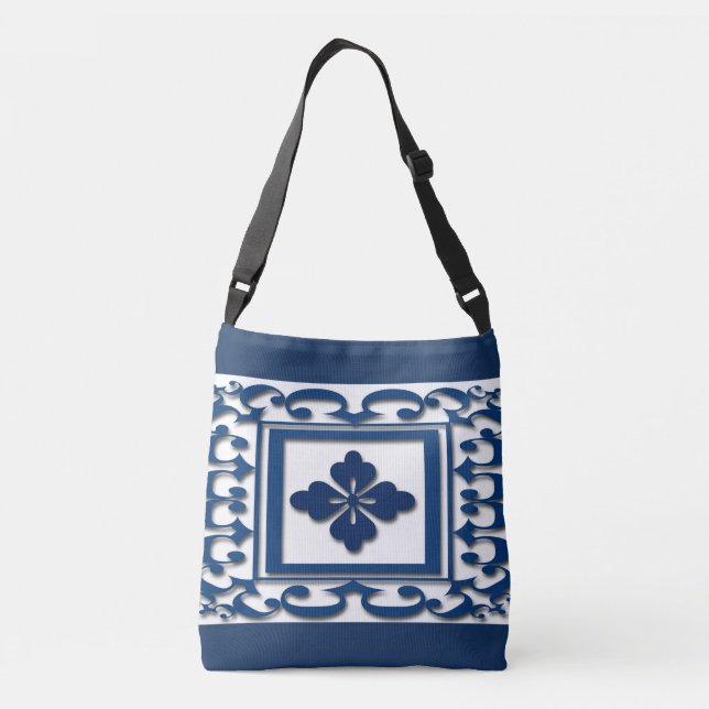 Bluebird  crossbody bag (Back)