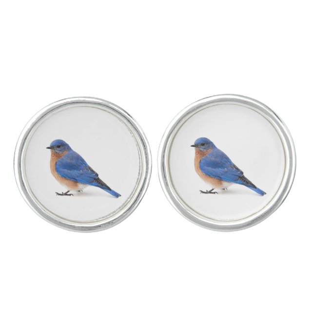Bluebird Cufflinks (Front)