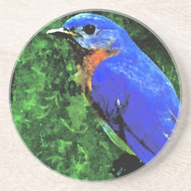 Bluebird Drink Coaster (Front)
