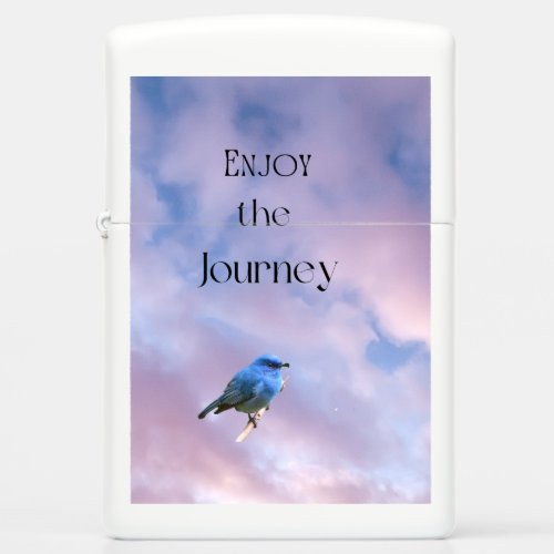 Bluebird Enjoy the Journey Zippo Lighter