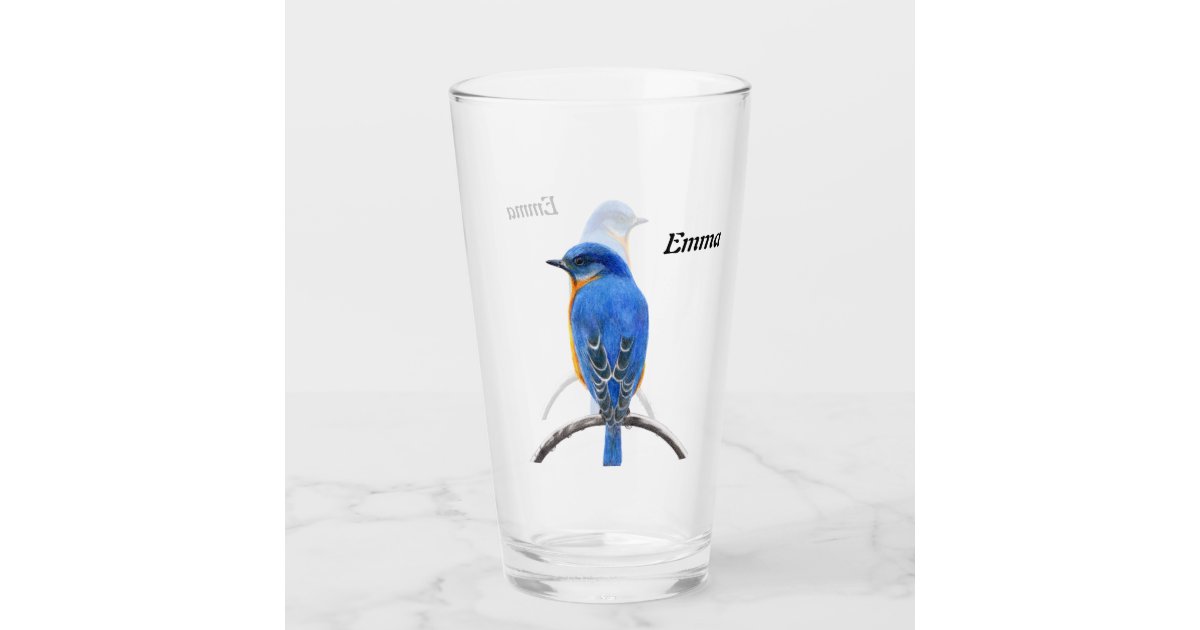 Bluebird Glass | Zazzle