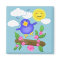 Bluebird Happiness Spring Magnet