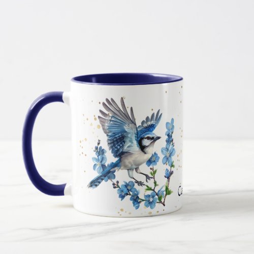 Bluebird in Spring Nature Mug