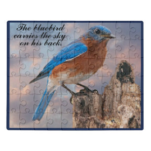 BLUEBIRD    JIGSAW PUZZLE