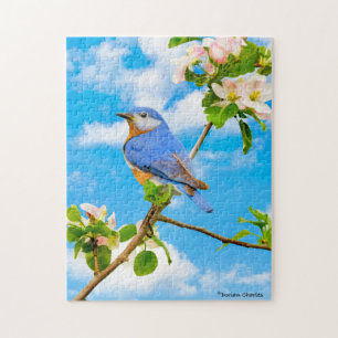 "Bluebird" Jigsaw Puzzle