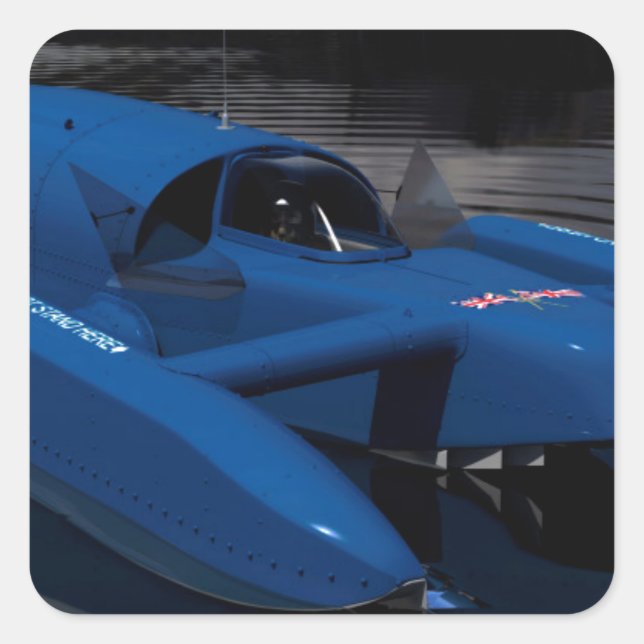 Bluebird K7 Square Sticker (Front)