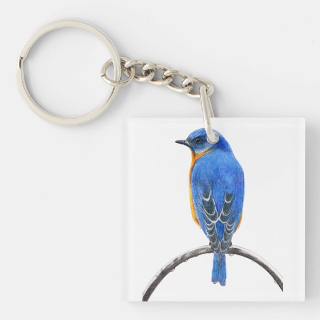 Bluebird Keychain (Front)