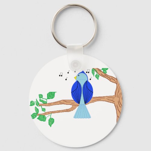 Bluebird Keychain