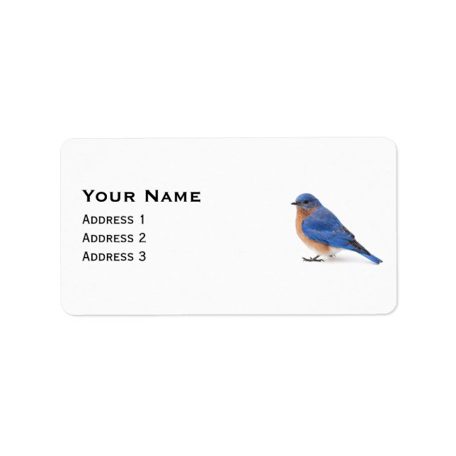 Bluebird Label (Front)