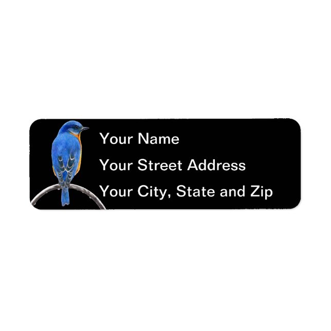 Bluebird Label (Front)