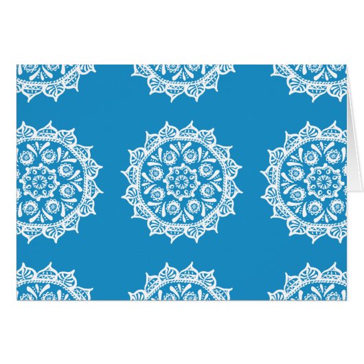 Bluebird Mandala Cards (Front Horizontal)