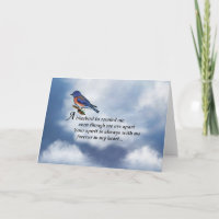 Bluebird Memorial Poem