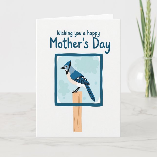 Bluebird Mothers Day Card (Front)