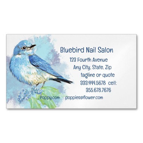 Bluebird Nail Salon or Custom Business Card