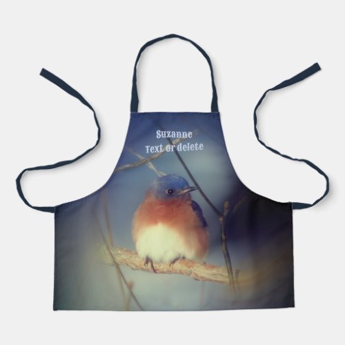 Bluebird Nature Personalized Apron