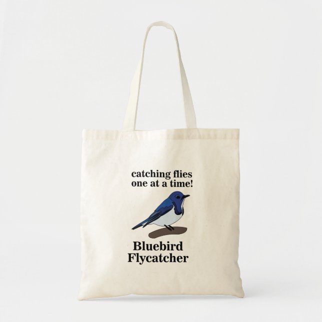Bluebird Nature Wildlife Funny Tote Bag (Front)