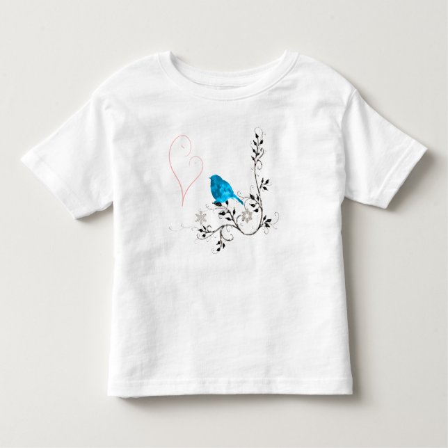 Bluebird of Happiness 2 Toddler T-shirt (Front)