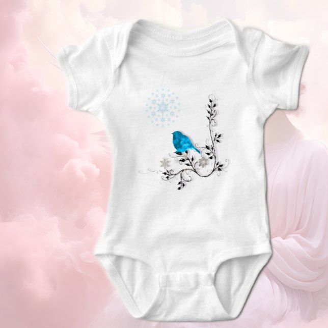 Bluebird of Happiness Baby Bodysuit (Creator Uploaded)