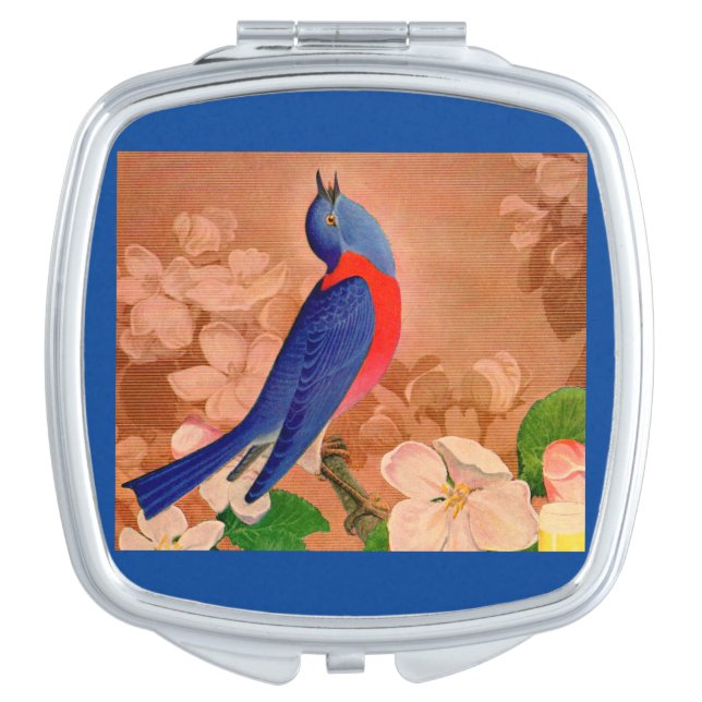 bluebird of happiness compact mirror (Front)