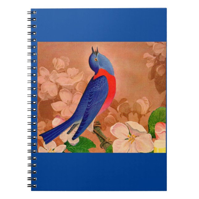 bluebird of happiness notebook (Front)