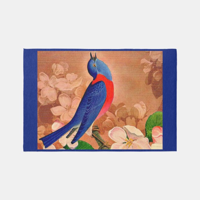 bluebird of happiness rug (Front)