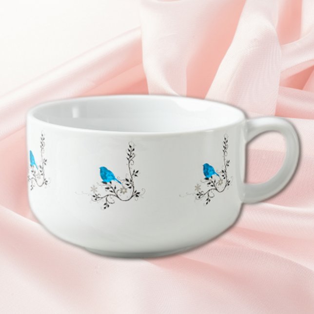 BlueBird of Happiness Soup Mug (Creator Uploaded)
