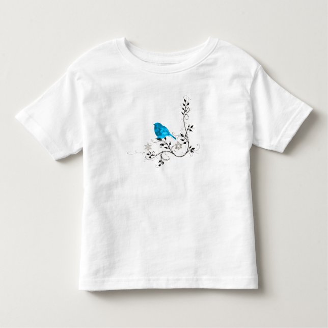 Bluebird of Happiness Toddler T-shirt (Front)
