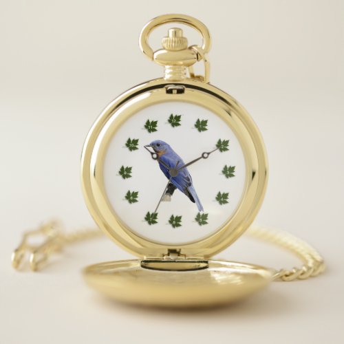 Bluebird Pocket Watch