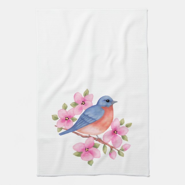 Bluebird Towel (Vertical)