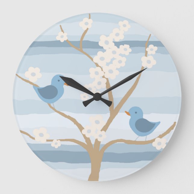 Bluebird Tree clock (Front)