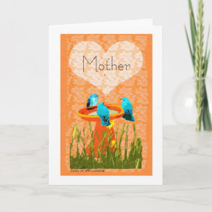 Bluebird Valentine/Mother's Day Holiday Card
