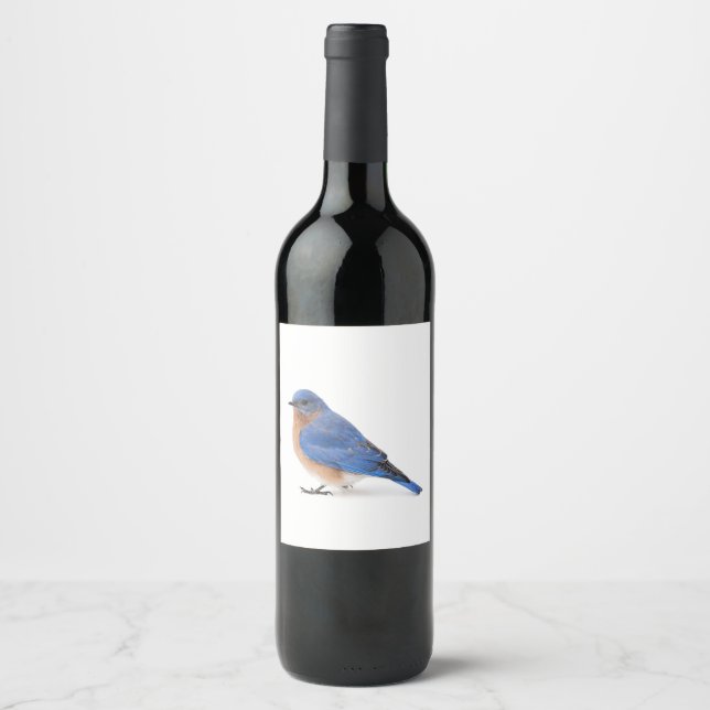 Bluebird Wine Label (Front)