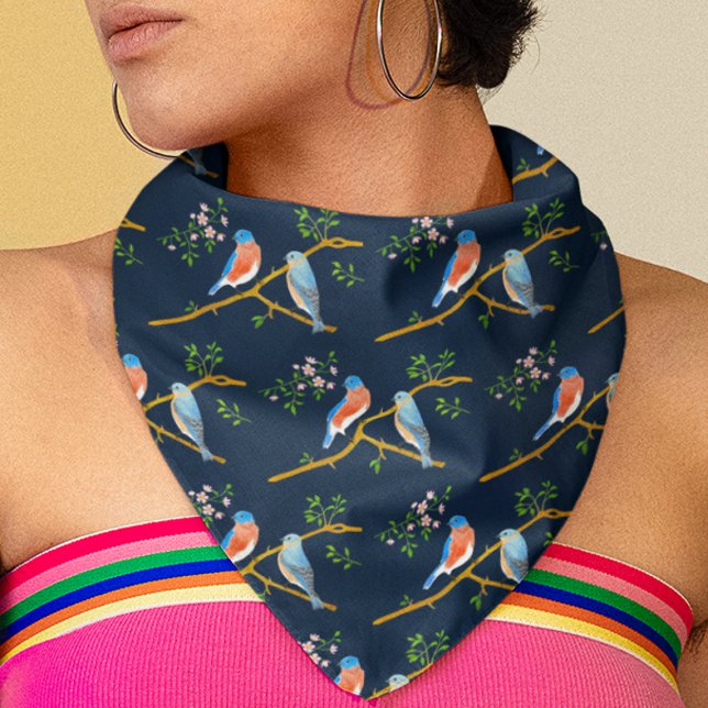 Bluebirds Dark Blue Bandana (Creator Uploaded)