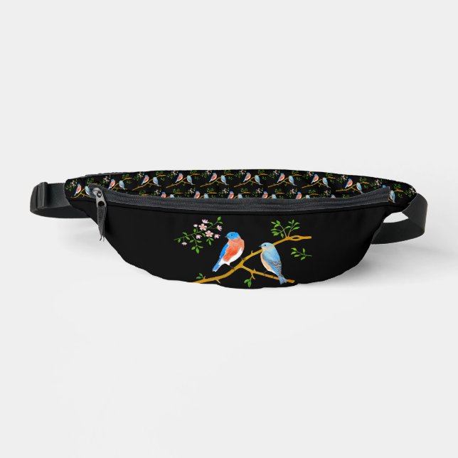 Bluebirds Fanny Pack (Front)