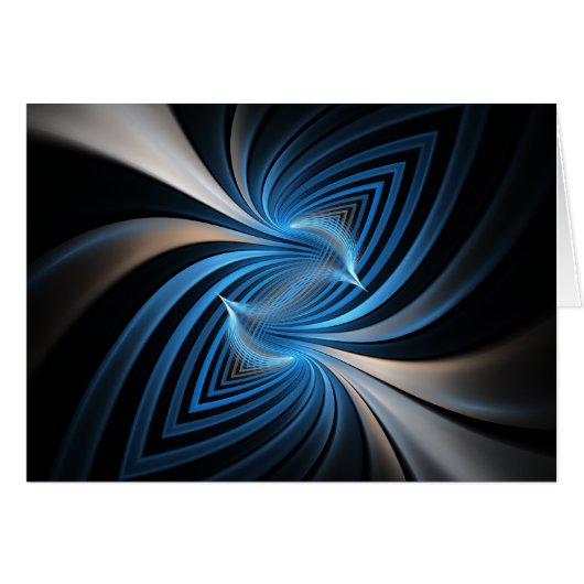 Bluebirds Fractal Cards (Front Horizontal)