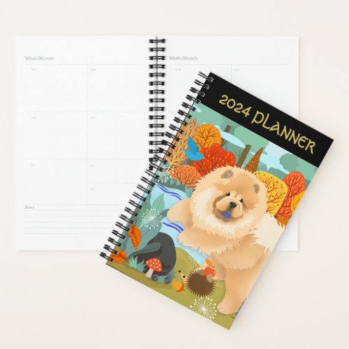 BLUEBIRDS OF HAPPINESS CHOW 2024 PLANNER