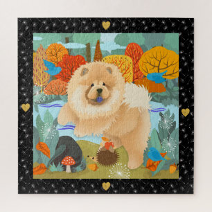 BLUEBIRDS OF HAPPINESS Chow jigsaw puzzle