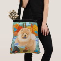 BLUEBIRDS OF HAPPINESS Chow tote or crossbody bag