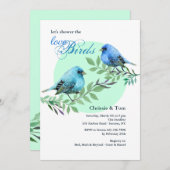 Bluebirds on a Branch Invitation (Front/Back)