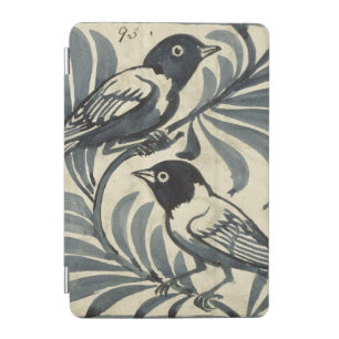 Bluebirds (w/c on paper) iPad mini cover