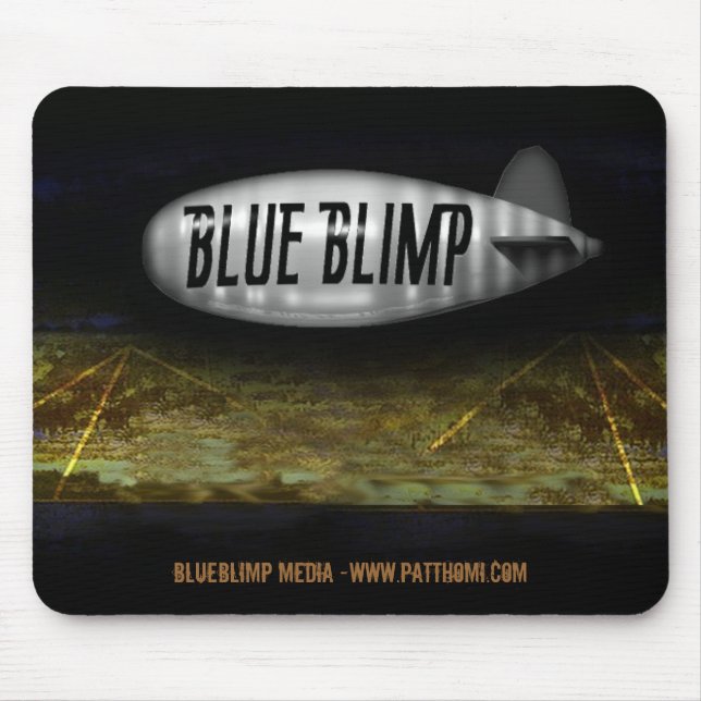 BlueBlimp Mouse Pad (Front)