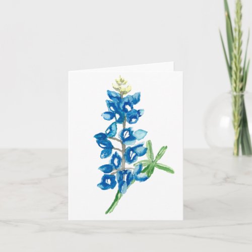 Bluebonnet 2 Blank Card