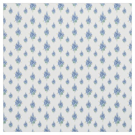 Bluebonnet and Wildflowers Fabric