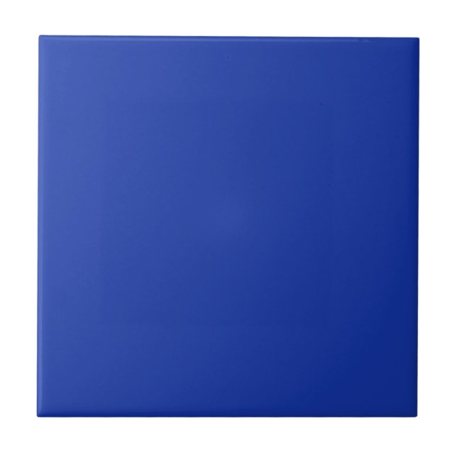 Bluebonnet Blue Ceramic Tile (Front)